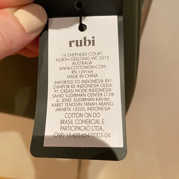 Khaki Green Shoulder Bag from Cotton On (Australian store). Tag still on. - Picture 2 of 7